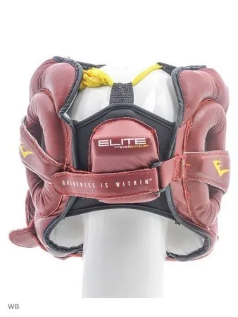 Шлем Everlast Elite Leather Красный L/XL