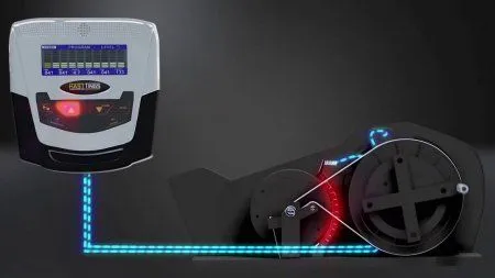 Эллиптический тренажер SPIRIT XE195