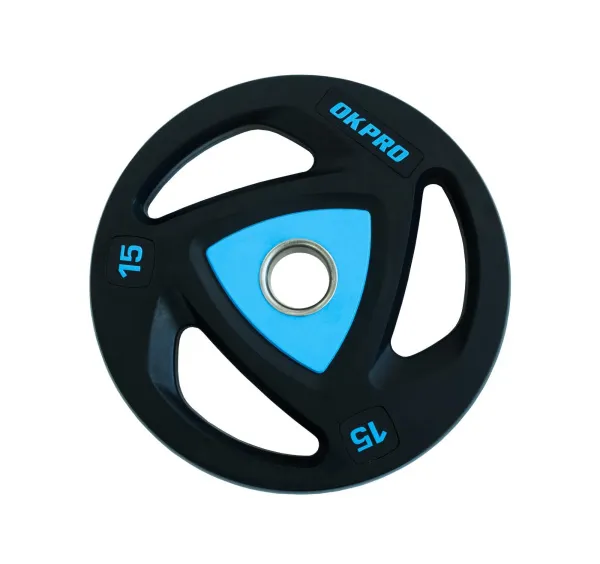 Диск олимпийский полиуретановый OKPRO