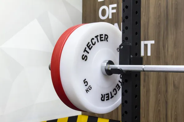 Технический диск для штанги 5 кг STECTER (D=450 мм, пластик)