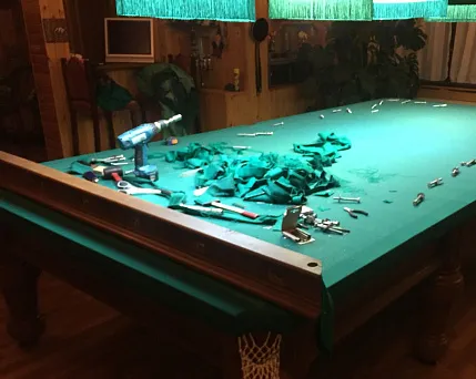 Ремонт бильярдных столов