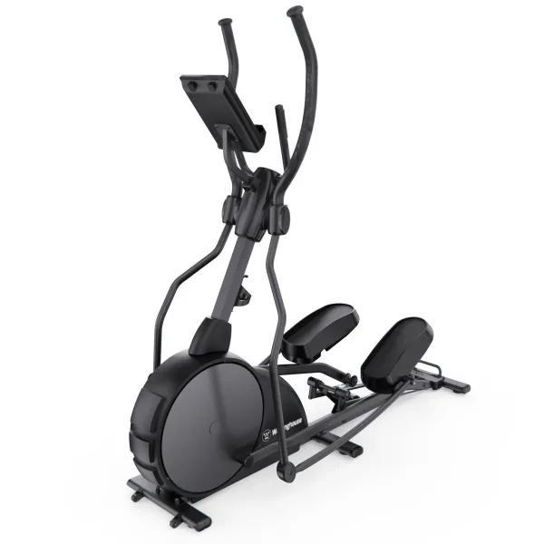 Электромагнитный эллиптический тренажёр DFC Westinghouse 13Y, черный, с изменяемым углом наклона