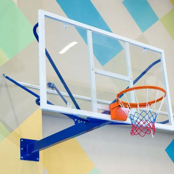 Ферма для баскетбольного щита игрового на растяжках вынос 500 мм ZAVODSPORTA