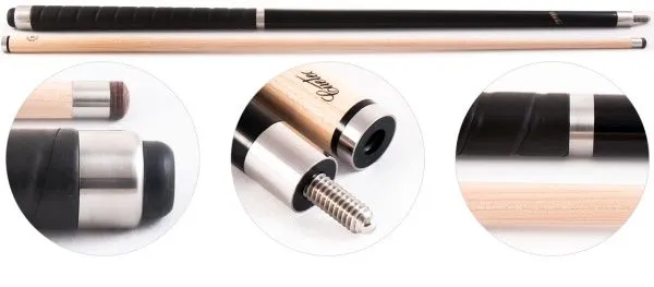 Кий для русского бильярда 2-pc «Cuetec Lynx PPL-1» (черный)