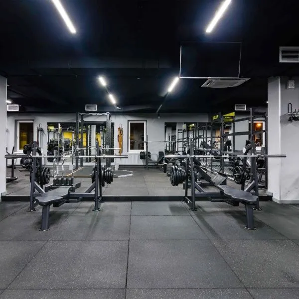 U2043 Скамья-стойка для жима штанги лежа