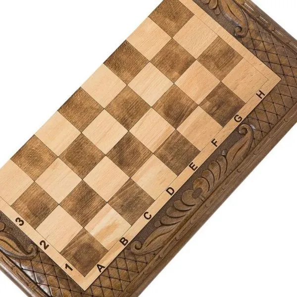 Шахматы + нарды резные 50, am453, Mirzoyan