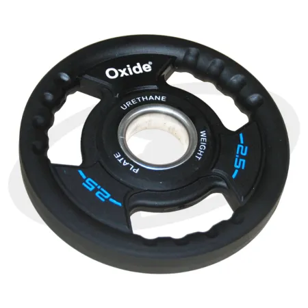 Полиуретановые олимпийские диски Oxide Fitness OWP02 2.5 кг.