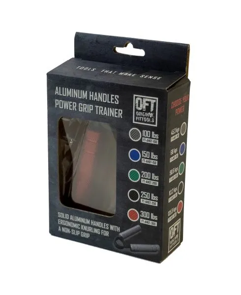 Эспандер кистевой с алюминиевыми рукоятками нагрузка 300LBS