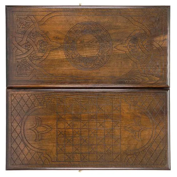 Нарды резные "Орнамент-3" 50, Ustyan