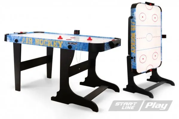 Аэрохоккей StartLine Blue Ice складной