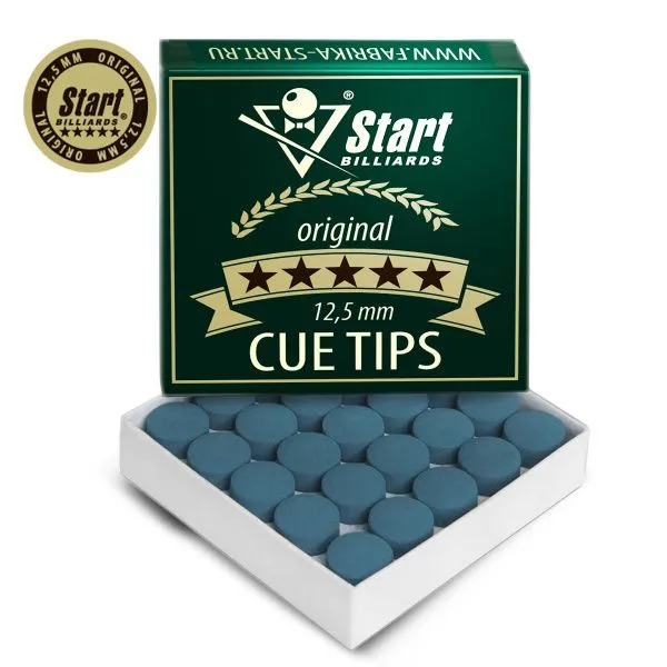 Наклейка Startbilliards Cue Tips original 5* 12,5мм (50 шт)