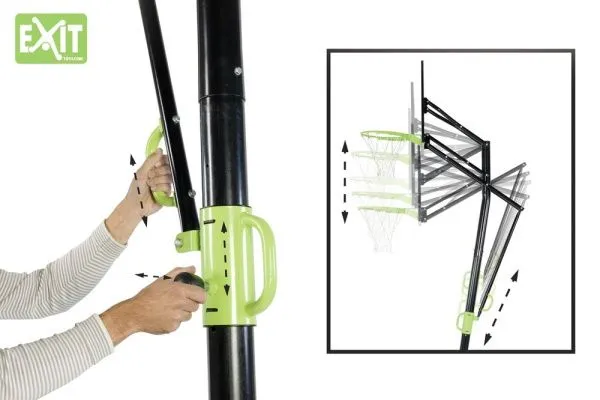 Стационарная баскетбольная стойка Exit Toys