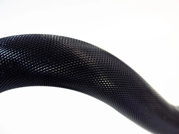 Гриф олимпийский сильноизогнутый черный 47" REBEL с замками