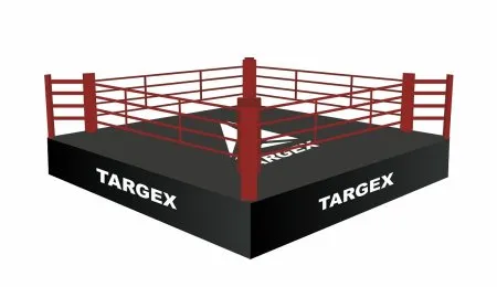 Ринг боксерский TARGEX на помосте высотой 1 м