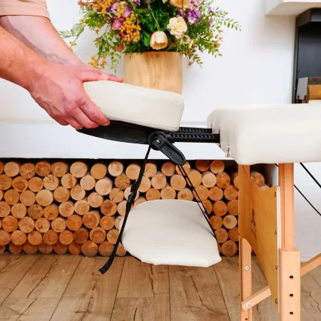 Массажный стол DFC NIRVANA Optima, цвет кремовый