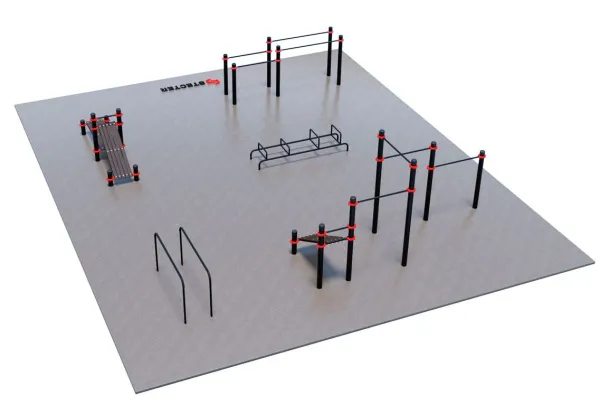 Проект "Дворовая площадка для Воркаут 2-5"