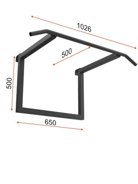 Турник металлический на шведскую стенку