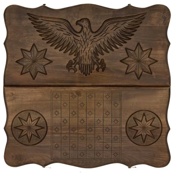 Нарды резные "Орел-4", Ustyan