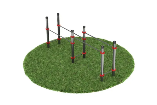 Нержавеющие двойные брусья для воркаута