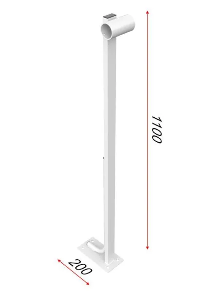 Кронштейн однорядный напольный