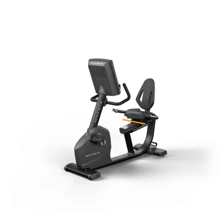 Горизонтальный велотренажер MATRIX ENDURANCE Черный с консолью TOUCH