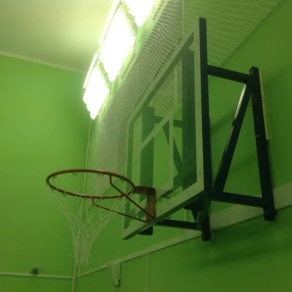 Щит баскетбольный 1200х900 мм тренировочный из оргстекла 10 мм с регулировкой высоты