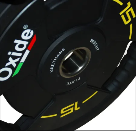 Полиуретановые олимпийские диски Oxide Fitness OWP02 15 кг.