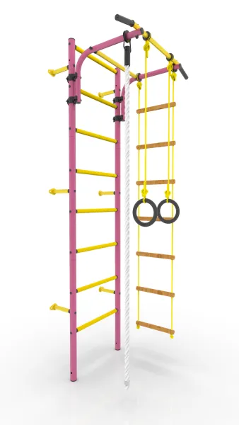 Шведская стенка Rokids Атлет-2 (розовый)