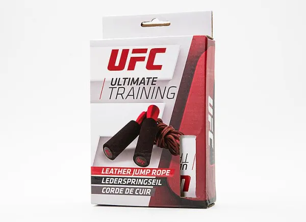 Скакалка кожаная UFC UHA-69169