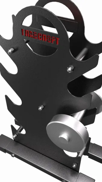 Стойка для тяжелых гантелей 4 уровня