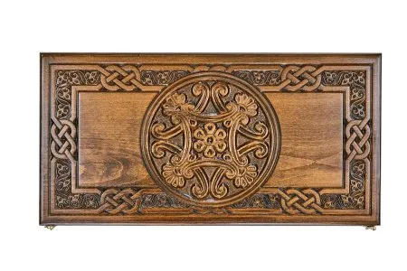 Нарды резные "Армянский узор 7" 60, Haleyan