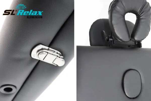 Массажный стол Aluminium (black)