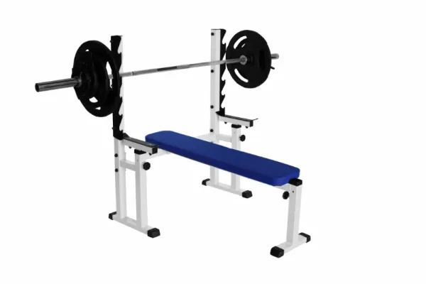 Скамья для жима лежа с подстраховкой MironFit Rk-01 (Серия РЕКОРД)