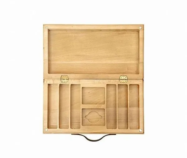 Набор для покера Luxury Ceramic на 300 фишек в кейсе из бука, Partida