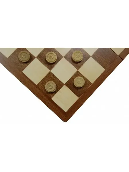 Шашки "Турнирные" (Польша, дерево, 42х21х5 см), Madon