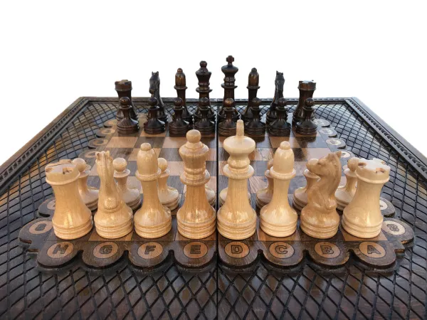 Шахматы + нарды резные 2 60, Mkhitaryan