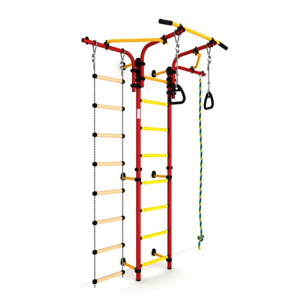 Шведская стенка ROMANA Карусель S5 ДСКМ-2С-8.06.Т1.410.01-14 (красный/желтый)