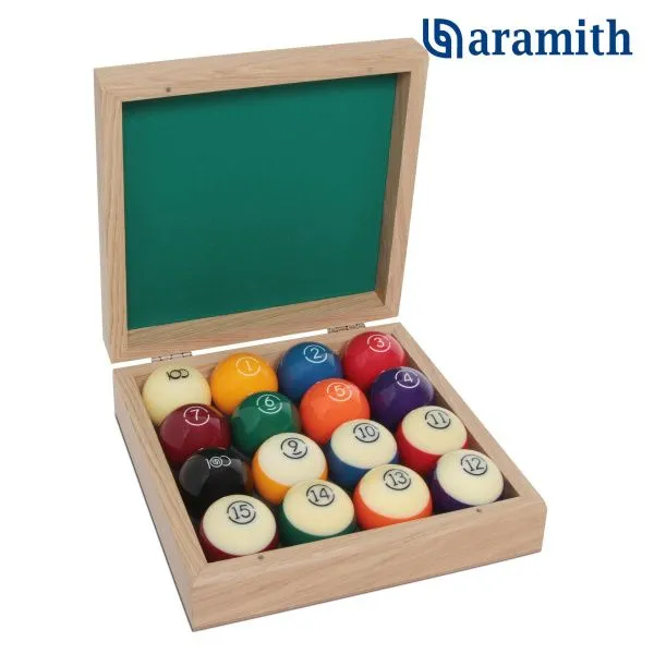 Шары Pool Aramith 100 years Limited Edition ø57,2мм в подарочном футляре