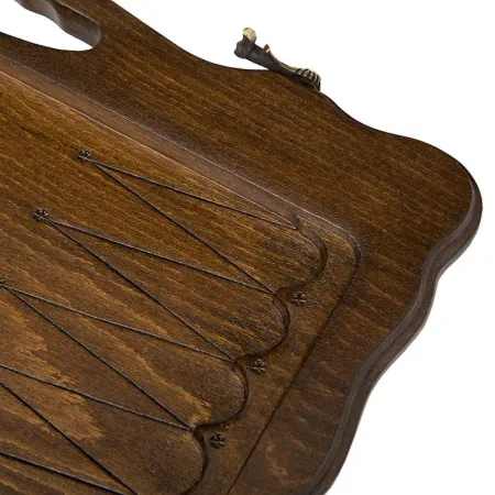 Нарды резные "Тигр" с ручкой 50, Haleyan