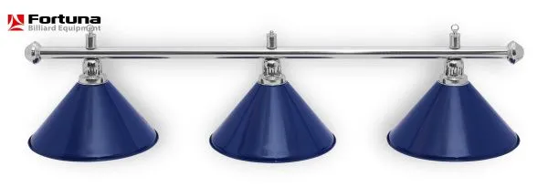Светильник Fortuna Prestige Silver Blue 3 плафона
