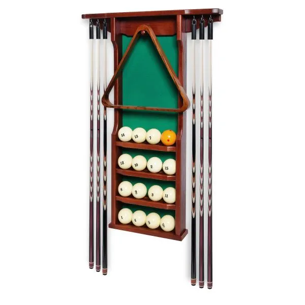 Киевница настенная Витория для 6 киев с подвесами дуб коричневая