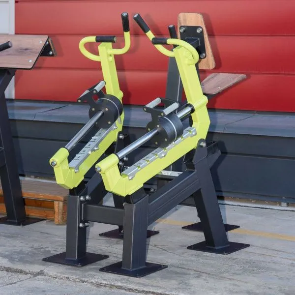 Force-2809 Уличный тренажер Наклонная тяга с переменной нагрузкой ZAVODSPORTA