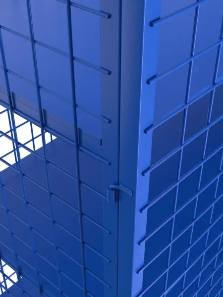 Стеллаж для спортивного инвентаря закрытого типа