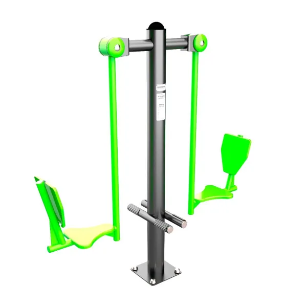 S-1023 Уличный тренажер Жим ногами (двусторонний) ZAVODSPORTA