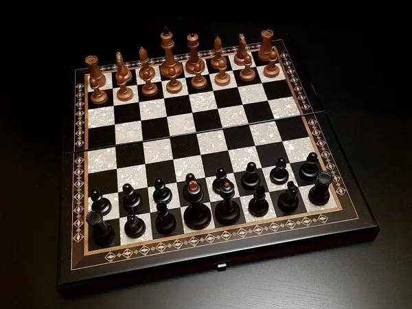 Шахматы Классика венге складные