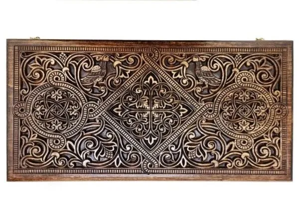 Нарды резные "Армянский узор 8" 60, Ustyan