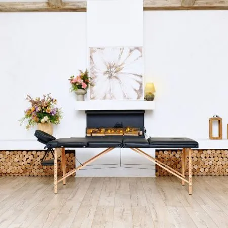 Массажный стол DFC NIRVANA Relax Pro, цвет чёрный