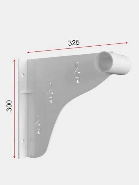 Кронштейн настенный однорядный (тип 2)
