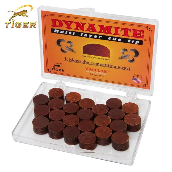 Наклейка для кия Tiger Dynamite ø14мм Hard 1шт.