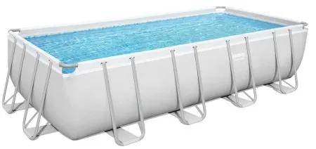 Каркасный бассейн Bestway Power Steel 56670 (488x244x122см, с фильтр-насосом, лестницей и тентом)